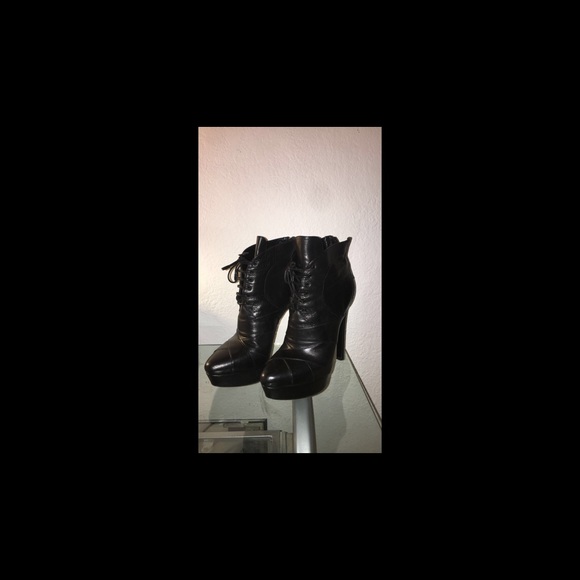 Prada lace up platform booties - Picture 2 of 8